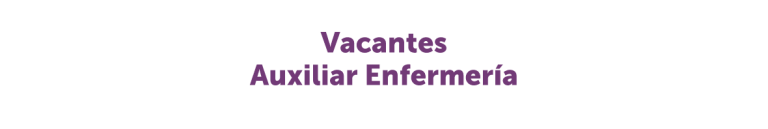 Logo Auxiliar de enfermería